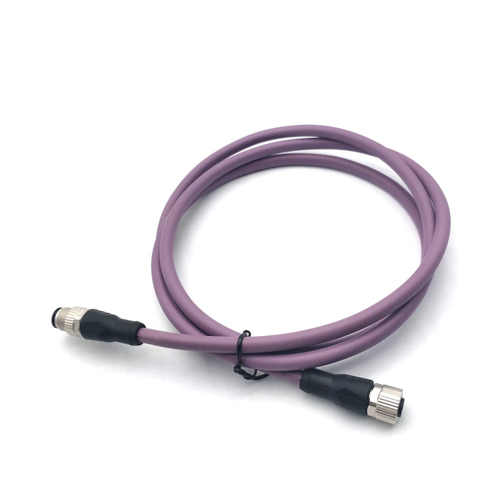 SVLEC M12 DeviceNetフィールドバスケーブル PUR外被 5極オス CANopen対応